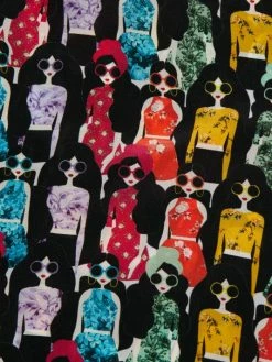 Alice + Olivia Willa Printed Puff-Sleeve Shirt -ALICE + OLIVIA Sales unnamed file 751