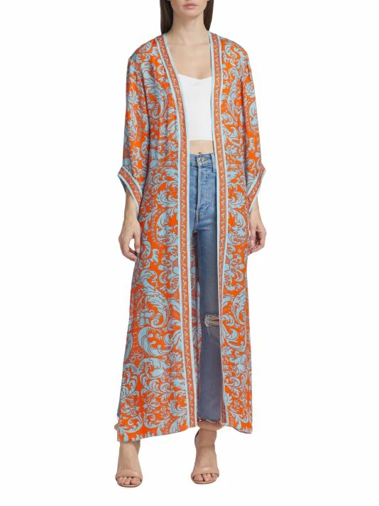 Alice + Olivia Domino Maxi Wrap Dress 3 Alice + Olivia Domino Maxi Wrap Dress - Image 3