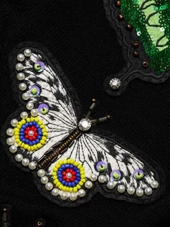 Alice + Olivia Bradford Butterfly Embroidered Cardigan -ALICE + OLIVIA Sales unnamed file 83