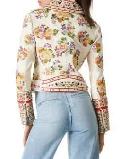 Alice + Olivia Cody Embellished Leather Moto Jacket -ALICE + OLIVIA Sales unnamed file 834