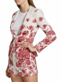 Alice + Olivia Mya Floral Jacquard Blazer -ALICE + OLIVIA Sales unnamed file 895