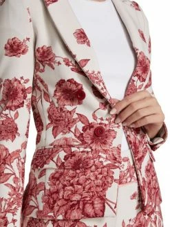 Alice + Olivia Mya Floral Jacquard Blazer -ALICE + OLIVIA Sales unnamed file 897