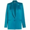 Alice + Olivia Denny Satin Blazer