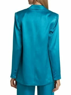 Alice + Olivia Denny Satin Blazer -ALICE + OLIVIA Sales unnamed file 926