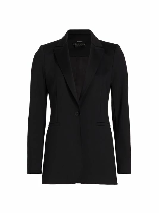 Alice + Olivia Breann Long Fitted Blazer 1 Alice + Olivia Breann Long Fitted Blazer