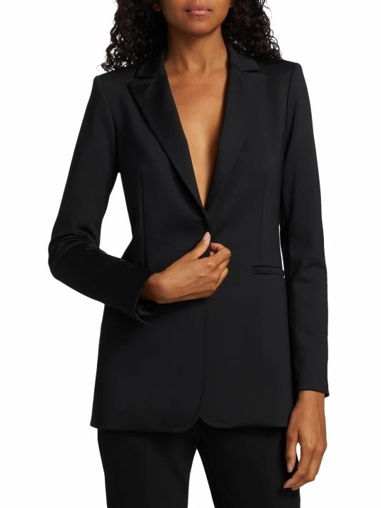Alice + Olivia Breann Long Fitted Blazer 3 Alice + Olivia Breann Long Fitted Blazer - Image 3