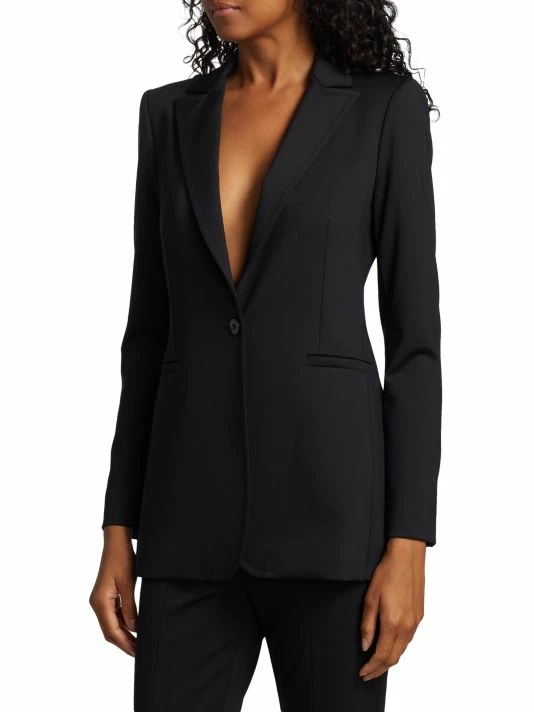 Alice + Olivia Breann Long Fitted Blazer 4 Alice + Olivia Breann Long Fitted Blazer - Image 4