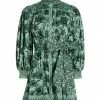 Alice + Olivia Tiffie Floral Belted Minidress