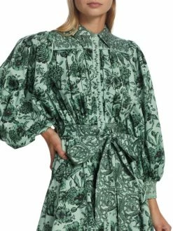 Alice + Olivia Tiffie Floral Belted Minidress -ALICE + OLIVIA Sales unnamed file 952