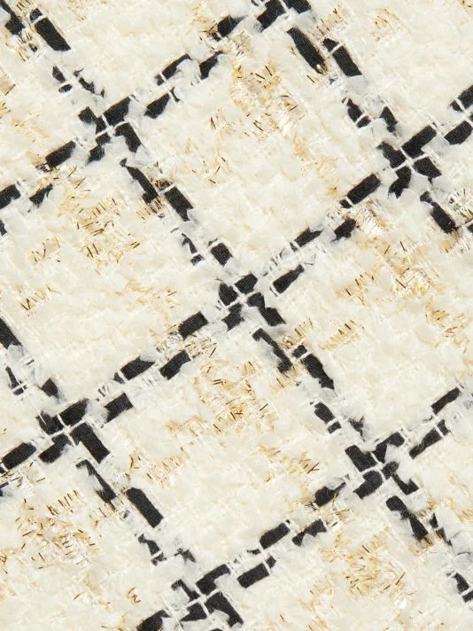 Alice + Olivia Kidman Embellished Tweed Jacket 7 Alice + Olivia Kidman Embellished Tweed Jacket - Image 7