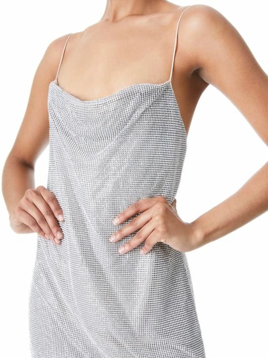 Alice + Olivia Harmony Chainmail Slip Dress 6 Alice + Olivia Harmony Chainmail Slip Dress - Image 6